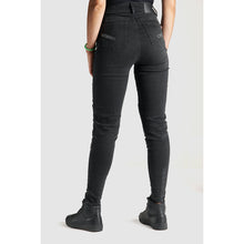 PANDO MOTO KUSARI COR 01 LADIES JEANS BLACK (Last One)