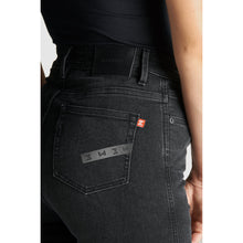 PANDO MOTO KUSARI COR 01 LADIES JEANS BLACK (Last One)