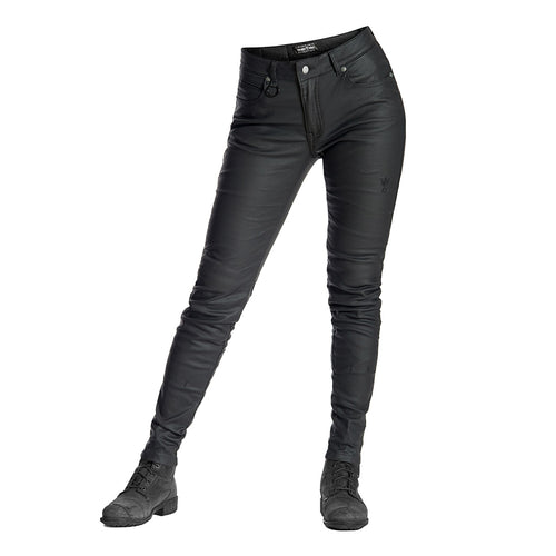PANDO MOTO LORICA KEV 01 WOMEN'S JEANS - BLACK