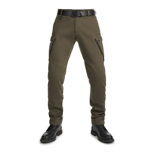 PANDO MOTO MARK OLIVE AAA CARGO PANTS