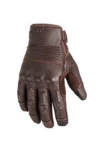 PANDO MOTO ONYX BROWN 02 LEATHER MOTRCYCLE GLOVES