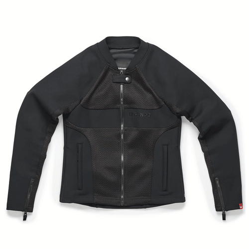 PANDO MOTO STEALTH WOMENS BLACK AAA JACKET