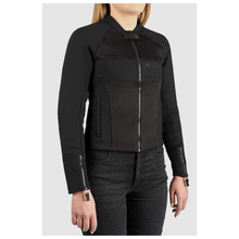 PANDO MOTO STEALTH WOMENS BLACK AAA JACKET