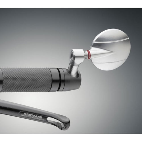 RIZOMA SPY-R 60 SILVER BAR END MIRROR