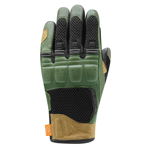 RACER FRANCE RONIN SUMMER  MOTORCYCLE GLOVES KHAKI BLACK BEIGE