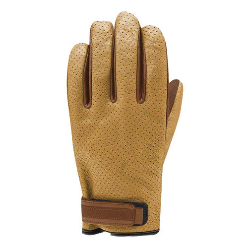 RACER FRANCE TUXEDO SUMMER MOTORCYCLE GLOVES TAN
