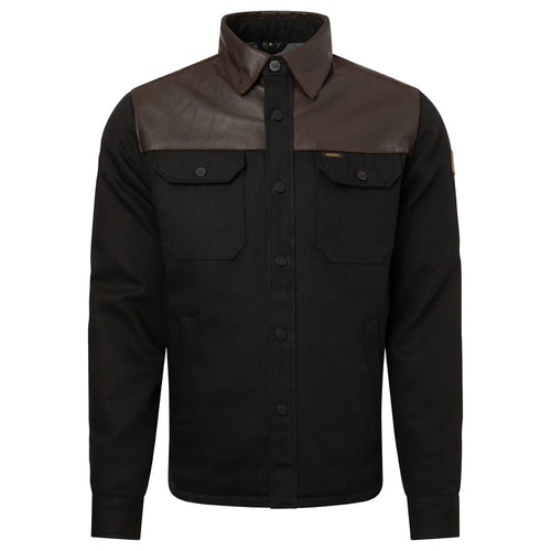 ROKKER BOZEMAN RIDING SHIRT - BLACK