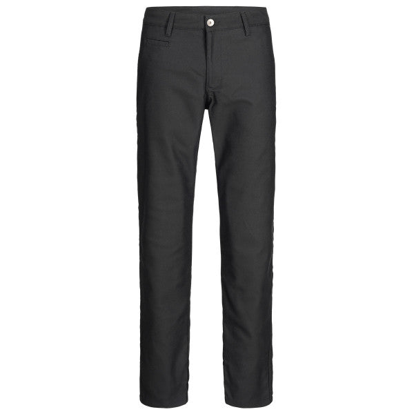 ROKKER CHINO BLACK MOTORCYCLE RIDING TROUSER
