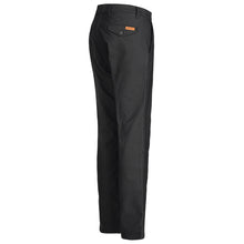 ROKKER CHINO BLACK MOTORCYCLE RIDING TROUSER