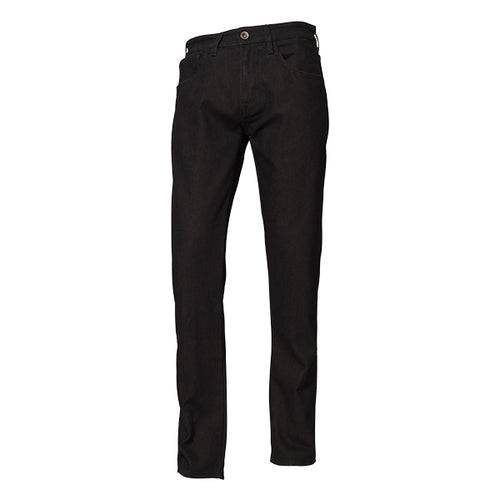 ROKKER ROKKERTECH TAPERED SLIM BLACK/BLACK MOTORCYCLE RIDING JEANS