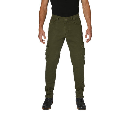 ROKKER CARGO SLIM LIGHT OLIVE MOTORCYCLE RIDING PANTS