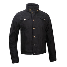 ROKKER BLACK MOTORCYCLE AAA JACKET