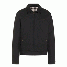 ROKKER CANVAS MOTORCYCLE JACKET BLACK