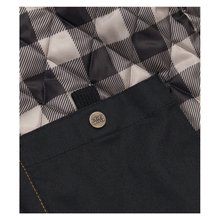 ROKKER CANVAS MOTORCYCLE JACKET BLACK