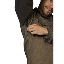 ROKKER BOSTON MOTORCYCLE RIDER SHIRT - BROWN