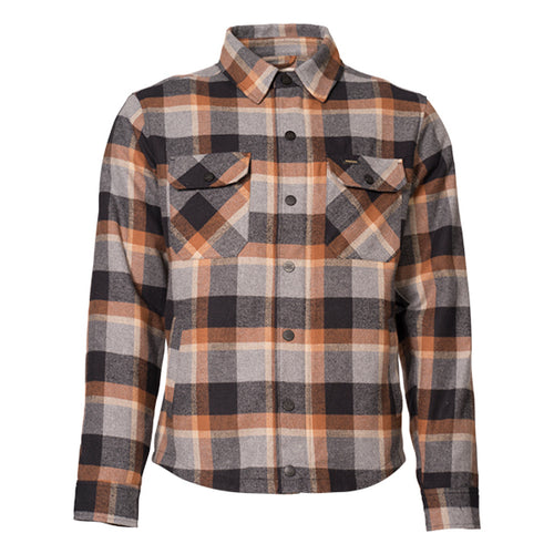 ROKKER MEMPHIS RIDER SHIRT - BROWN