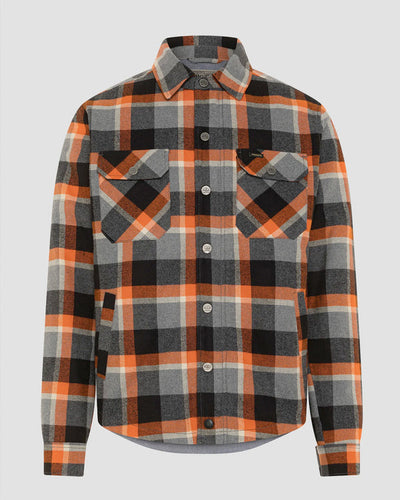 ROKKER MEMPHIS RIDER SHIRT - ORANGE