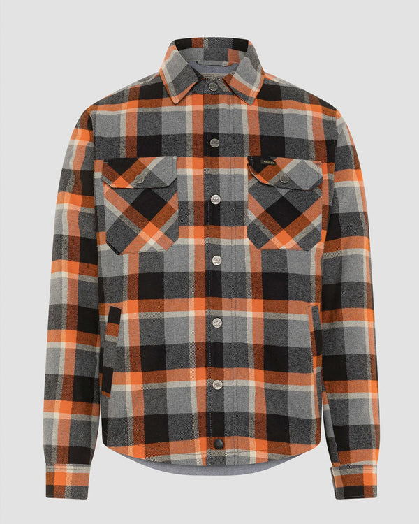 ROKKER MEMPHIS RIDER SHIRT - ORANGE