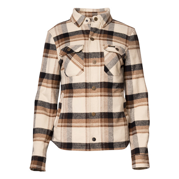 ROKKER MADDISON RIDER SHIRT WOMEN BROWN/OFFWHITE