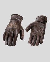 ROKKER TATTOO APE BROWN MOTORCYCLE GLOVES
