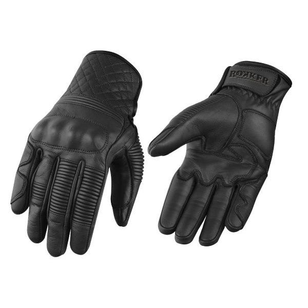 ROKKER TUCSON MOTORCYCLE GLOVE BLACK