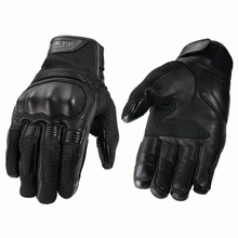ROKKER AUSTIN MESH MOTORCYCLE GLOVE BLACK