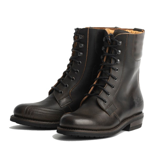 ROKKER URBAN RACER WOMENS MOTORCYCLE BOOTS - BLACK
