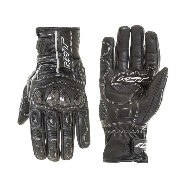 RST STUNT III CE WOMENS MOTORCYCLE GLOVES - BLACK