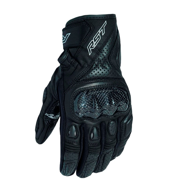 RST STUNT III CE MOTORCYCLE GLOVES - BLACK