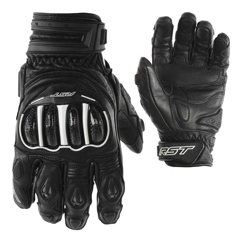RST TRACTECH EVO SHORT CE MOTORCYCLE GLOVES - BLACK