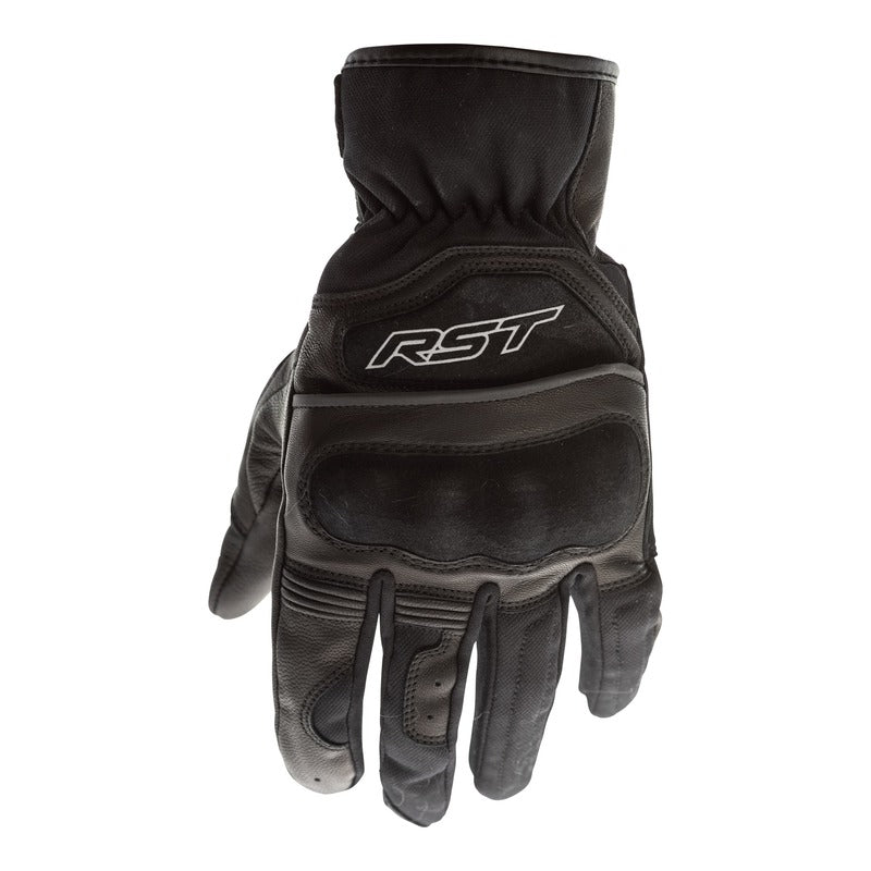 RST RIDE CE MOTORCYCLE GLOVES - BLACK
