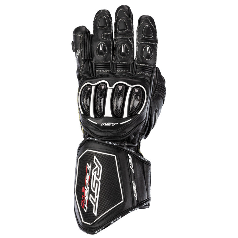 RST TRACTECH EVO-4 CE RACE GLOVES - BLACK