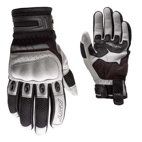 RST VENTILATOR-X CE VENTED MOTORCYCLE GLOVES - BLACK/SILVER