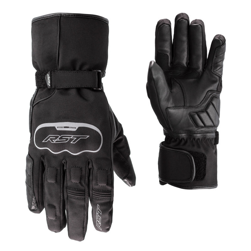 RST AXIOM CE WATERPROOF MOTORCYCLE GLOVES - BLACK