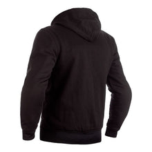 RST ZIP THROUGH CE MENS TEXTILE MOTORCYCLE HOODIE - BLACK