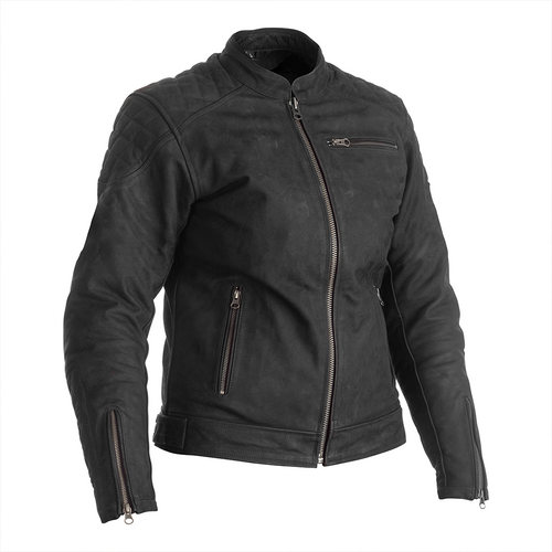 RST RIPLEY WOMENS CE LEATHER JACKET - BLACK