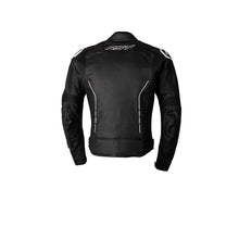 RST S-1 CE LEATHER JACKET - BLACK/WHITE