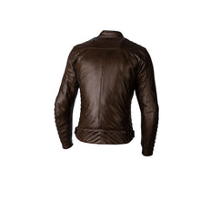 RST ROADSTER 3 CE LEATHER JACKET - BROWN