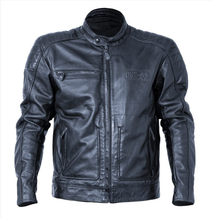 RST JACKET IOM TT ROADSTER 2 CLASSIC BLACK LEATHER