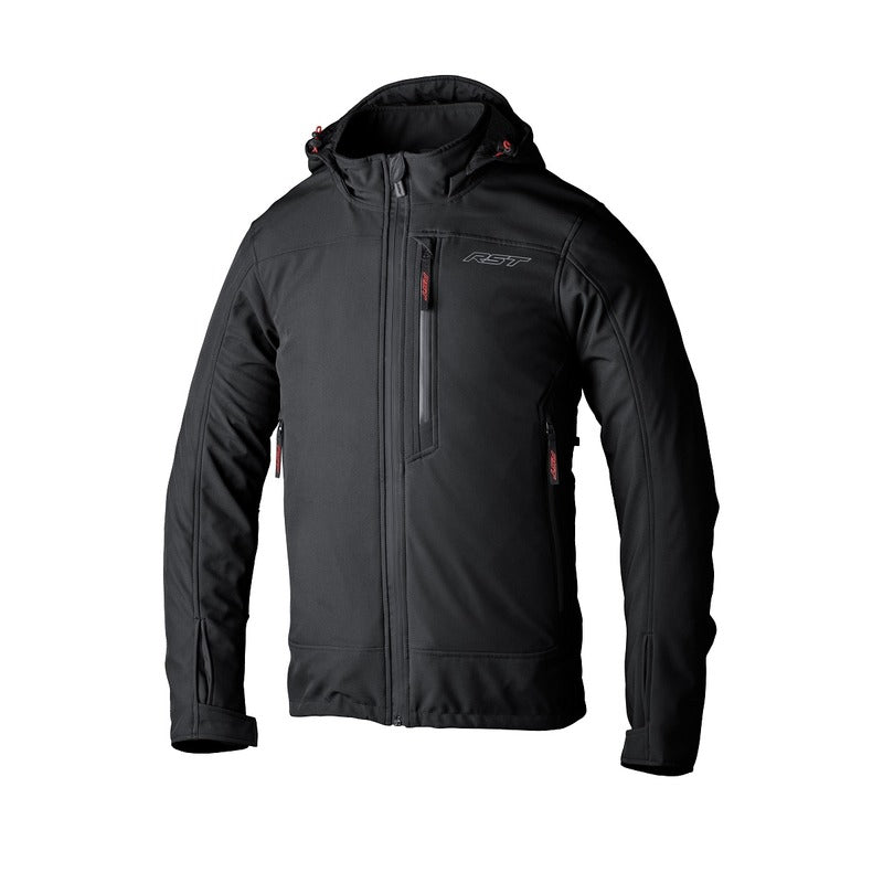 RST HAVOC CE WATERPROOF JACKET W/HOOD - BLACK
