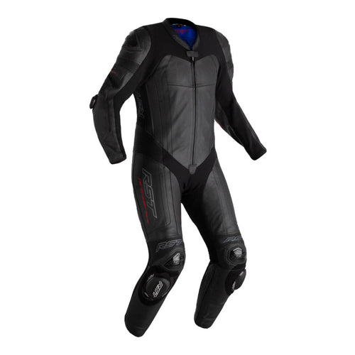 RST PRO SERIES CE LEATHER ONE PIECE RACE SUIT - BLACK