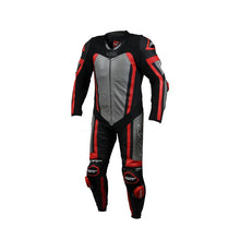 RST PRO SERIES EVO CE MEN'S LEATHER SUIT - BLACK/GREY/RED