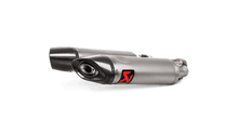 AKRAPOVIC APRILIA SHIVER 900 17>20 SLIP-ON LINE (TITANIUM)