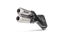 AKRAPOVIC DUCATI MULTISTRADA 950 / 950 S / V2 / V2 S 17>20 SLIP-ON LINE (TITANIUM)