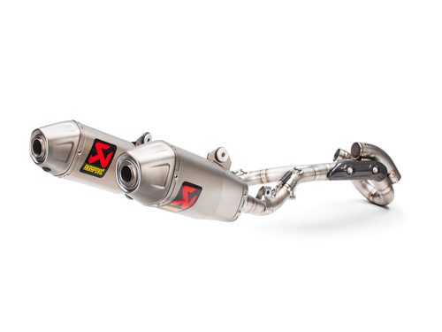 AKRAPOVIC HONDA CRF450R/RX 17>20 RACING LINE (TITANIUM)