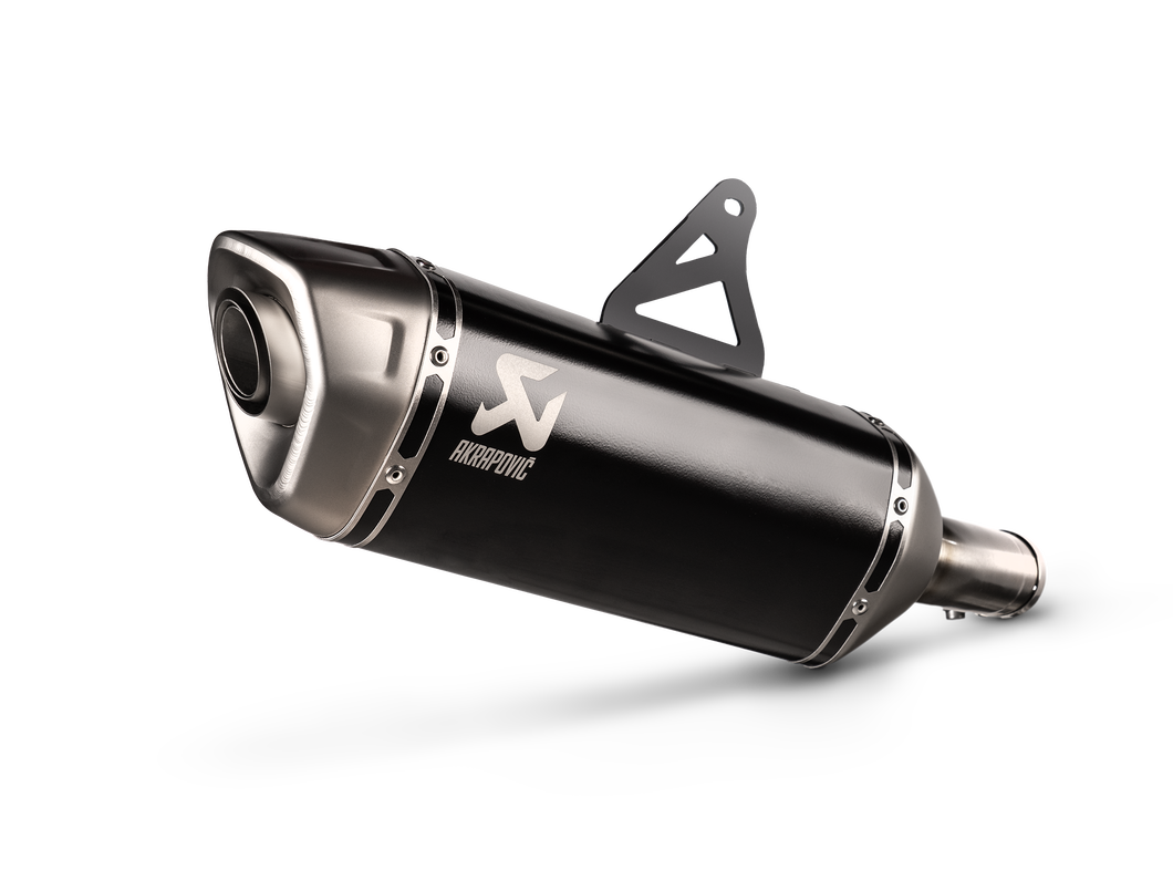 AKRAPOVIC XL750 TRANSALP (23-24) SLIP-ON TITANIUM: XL750 TRANSALP - H7SO6-HRTBL