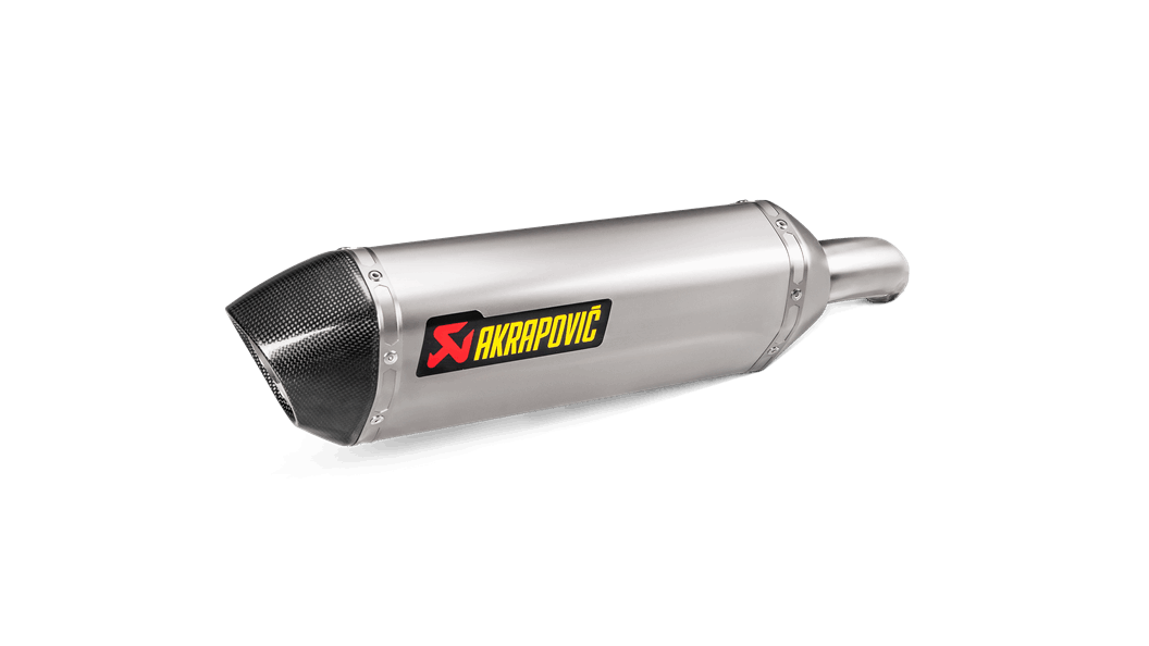 AKRAPOVIC HONDA VFR800F 17>20 SLIP-ON LINE (TITANIUM)