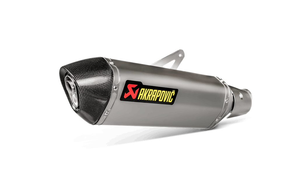 AKRAPOVIC KAWASAKI NINJA 400 18>23 SLIP-ON LINE (TITANIUM)