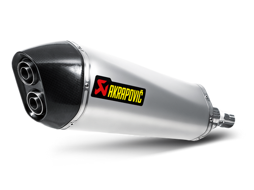 AKRAPOVIC PIAGGIO SS MP3 400 LT (08-12) SLIP-ON SYSTEM - PI4SO1-HRSS