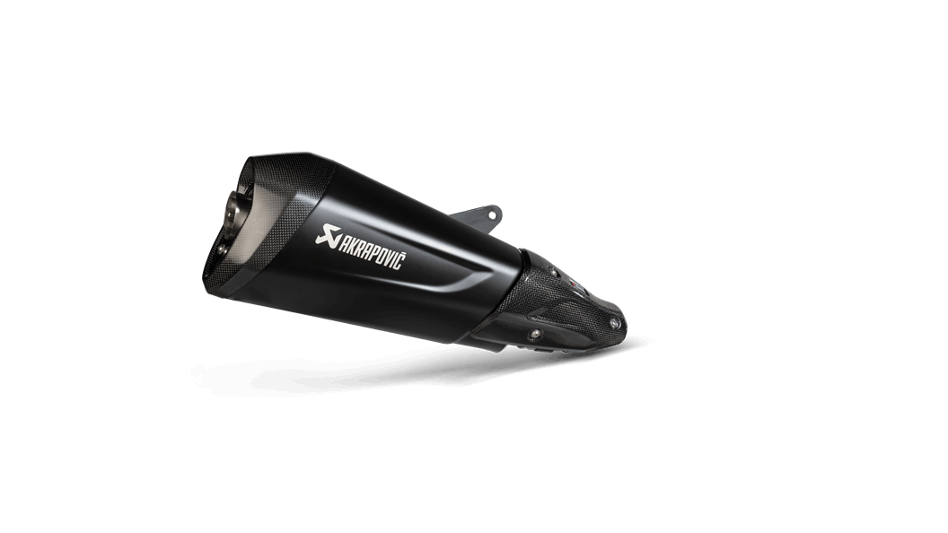 AKRAPOVIC VESPA GTS SUPER 300 / SEI GIORNI / TECH 21>23 SLIP-ON LINE (SS)
